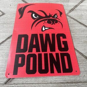 Cleveland Browns Logo Metal Tin Sign 8x12
